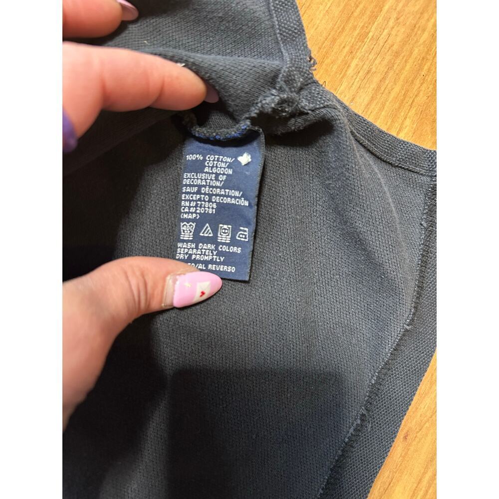 Tommy Hilfiger long-sleeved polo shirt Men’s XL Midnight Blue Classic Preppy - Picture 3 of 8